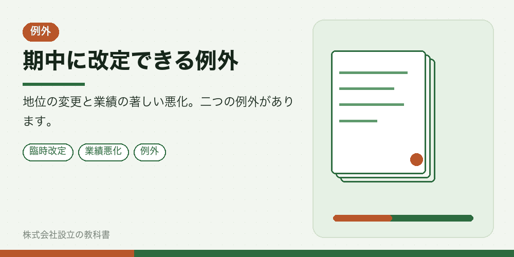 期中に改定できる例外